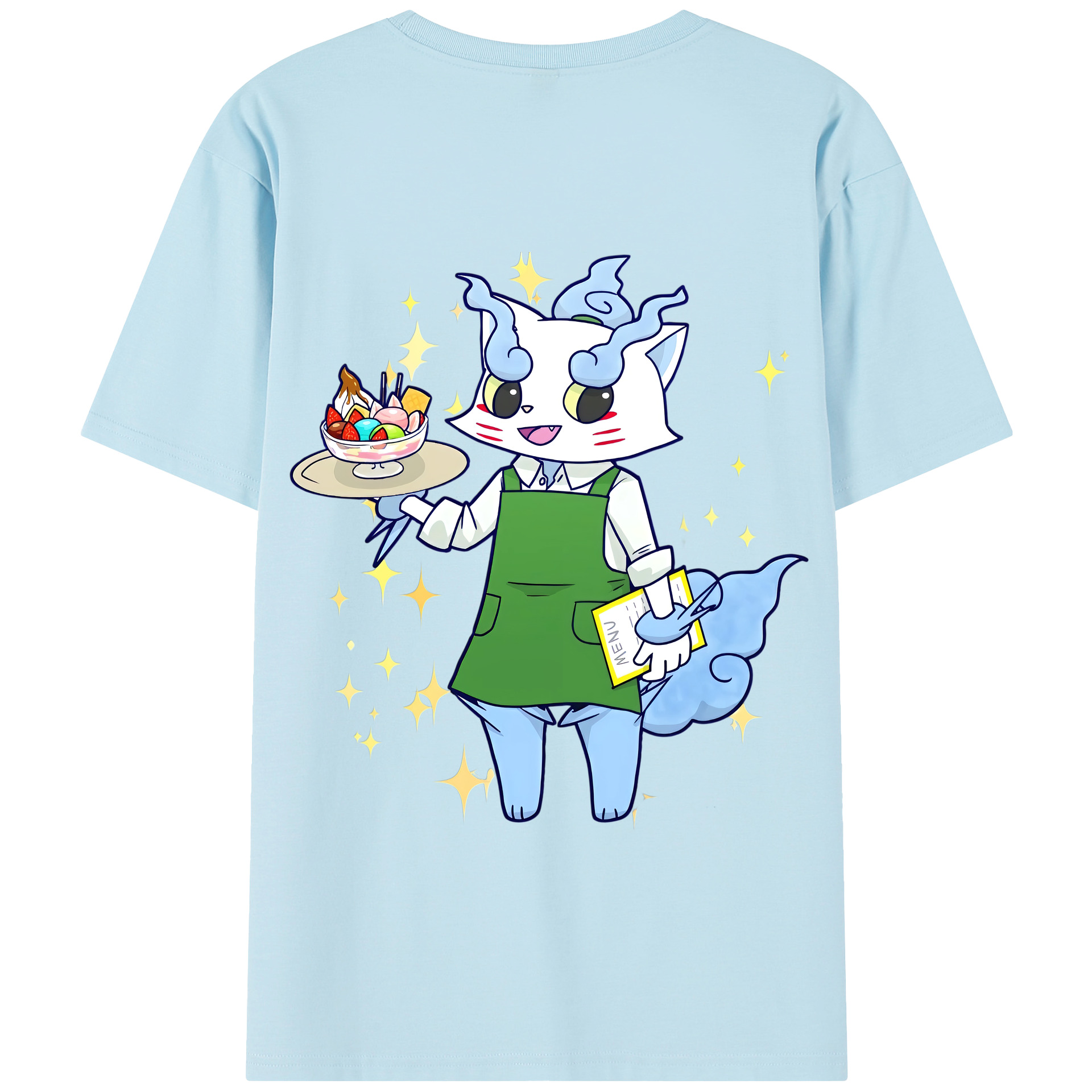 （画像用） 妖怪ウォッチ Yo-kai Watch 綿100％半袖Tシャツ（背面プリント）